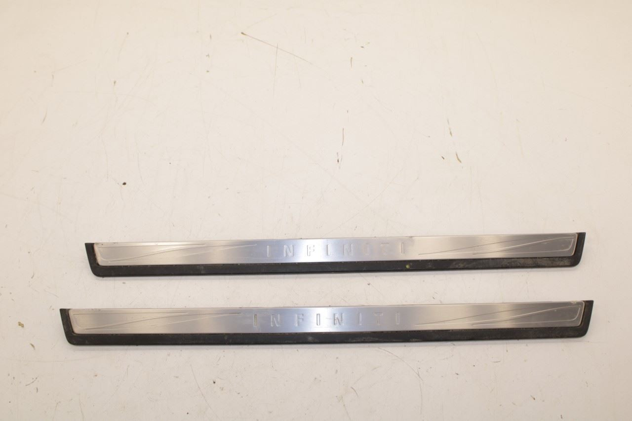 17-20 Infiniti QX60 Pure FR and RR RH and LH Door Sill Scuff Kick Plate Set of 4 - Alshned Auto Parts
