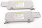 16-20 Hyundai Elantra Value Edition Front RH and LH Side Sun Visor Set w/ Mirror - Alshned Auto Parts