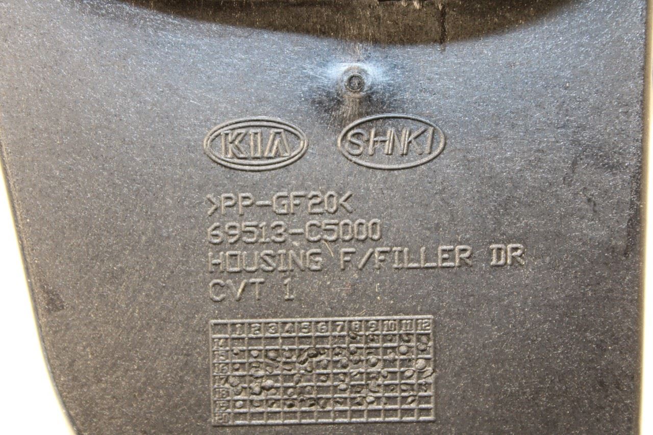 2019-2020 KIA Sorento LX Fuel Tank Filler Housing Door Lid Cover 69510-C6500 OEM - Alshned Auto Parts