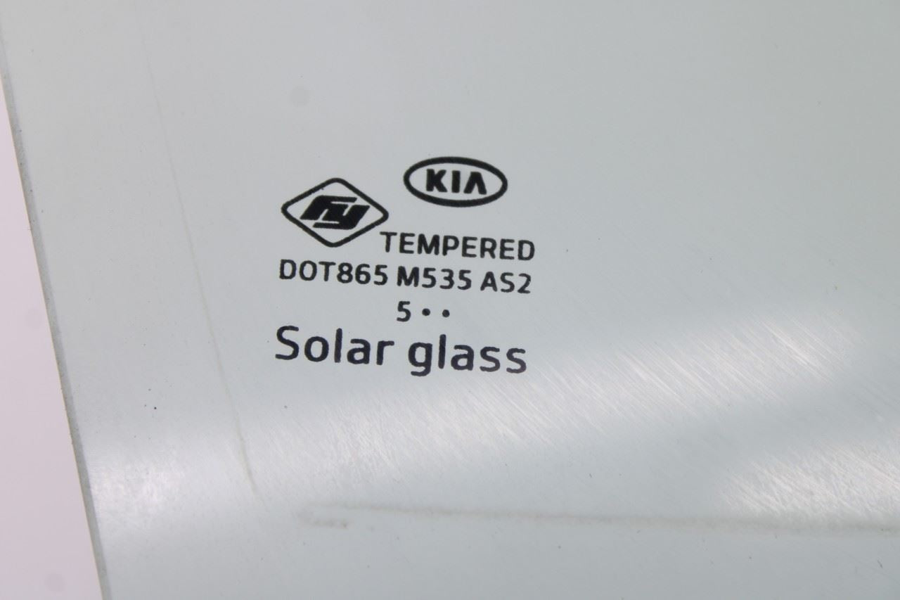 2016-2020 KIA Optima EX Rear Right Passenger Side Door Window Glass 83420D5010 - Alshned Auto Parts