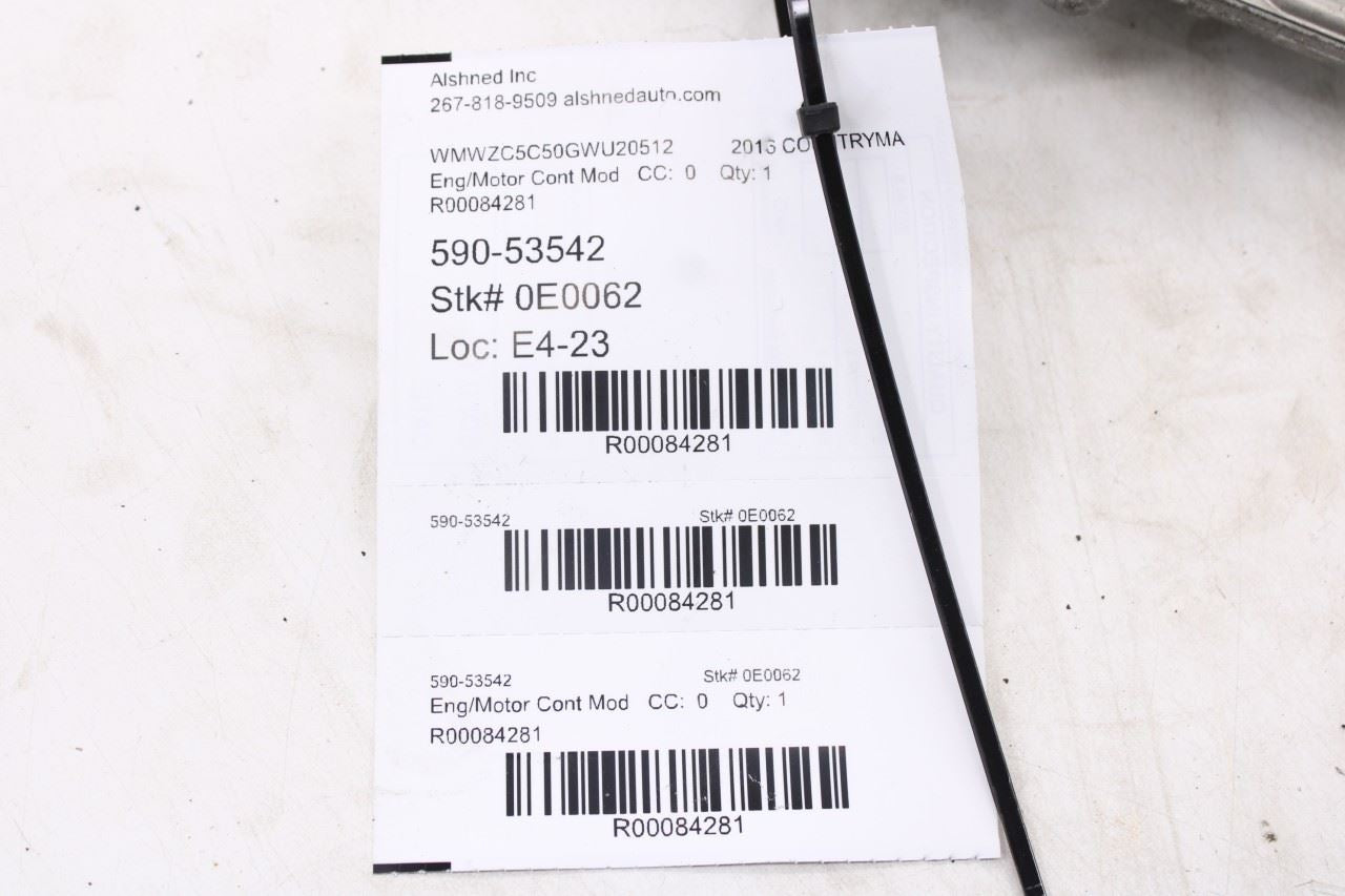 2012-16 Mini Countryman Cooper S 1.6L AWD Engine Computer Control Module ECU ECM15
