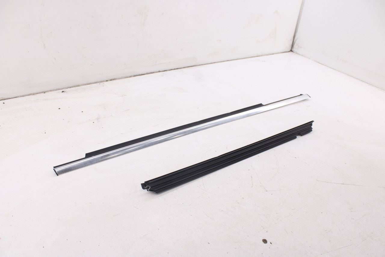 08-14 Mercedes-Benz C350 Sport Front Left Door Window Trim Belt Weatherstrip Set - Alshned Auto Parts