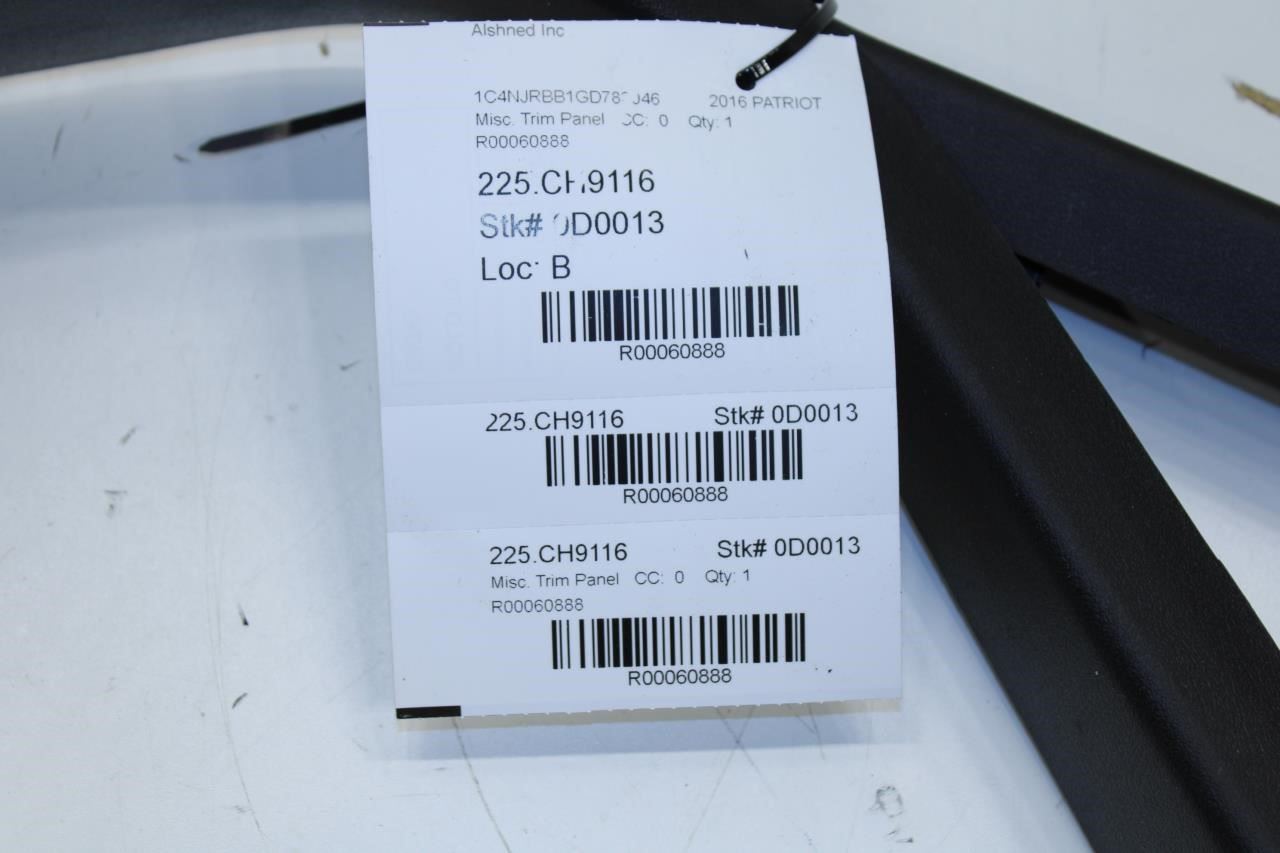 2007-17 Jeep Patriot Sport SE RR Liftgate RH and LH Cover Trim Panel 1AZ64DX9AE - Alshned Auto Parts