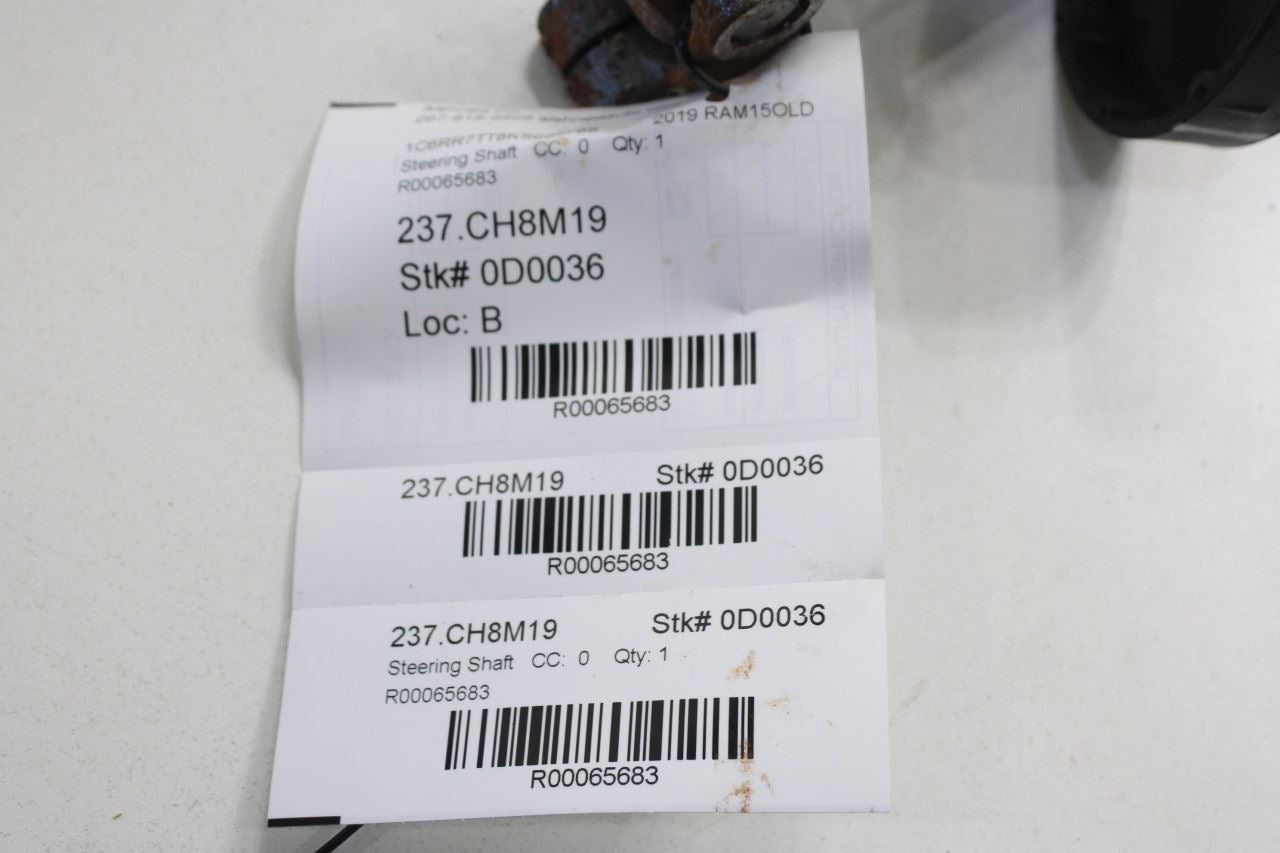 2019-22 Ram 1500 Classic Crew Cab 5.7L Steering Column Intermediate Upper Shaft - Alshned Auto Parts