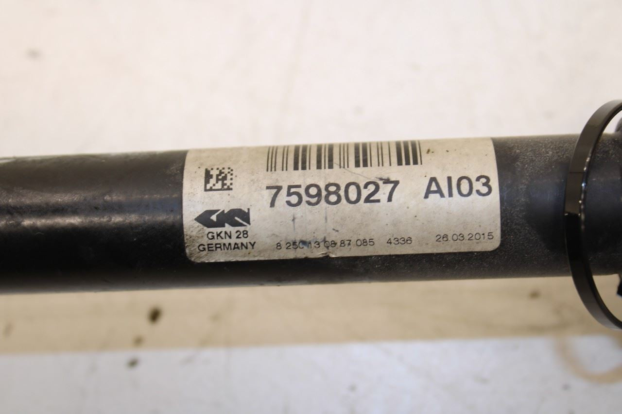 11-17 BMW X3 xDrive28i AWD Front Left Side CV Axle Drive Half Shaft 31607619657 - Alshned Auto Parts