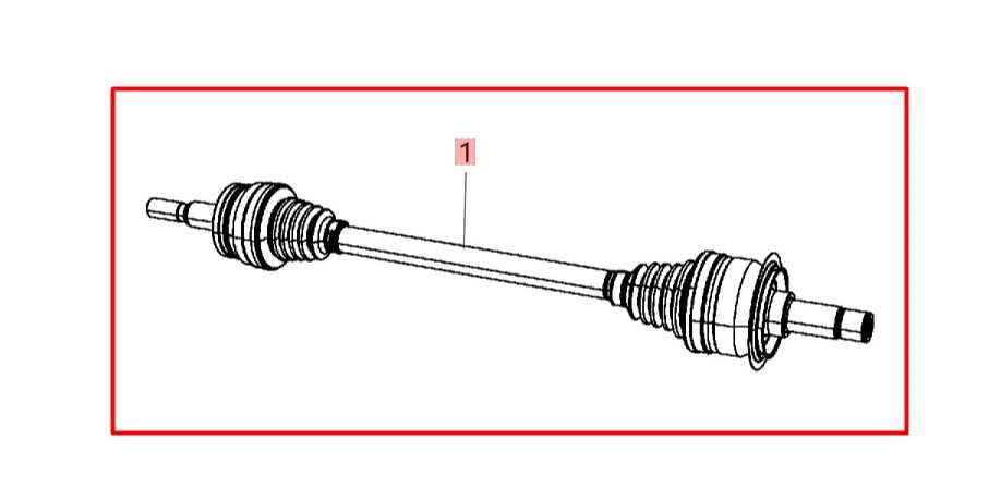 2011-2021 Jeep Grand Cherokee 4WD Rear Right CV Axle Half Shaft 52123521AD OEM - Alshned Auto Parts