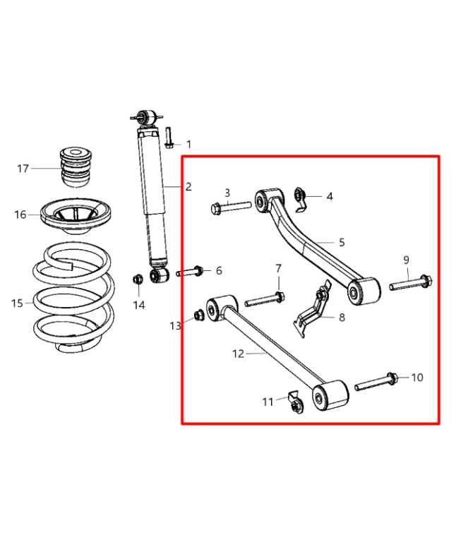2007-18 Jeep Wrangler Sport 4WD Rear RH and LH Side Lower Upper Control Arm Set - Alshned Auto Parts