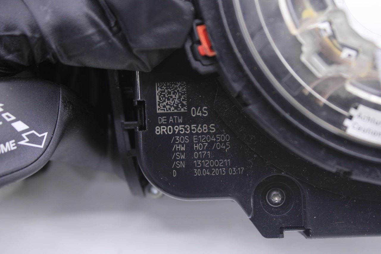 2013-16 Audi S4 Premium Plus 3.0L Steering Column Light Turn Signal Wiper Switch - Alshned Auto Parts