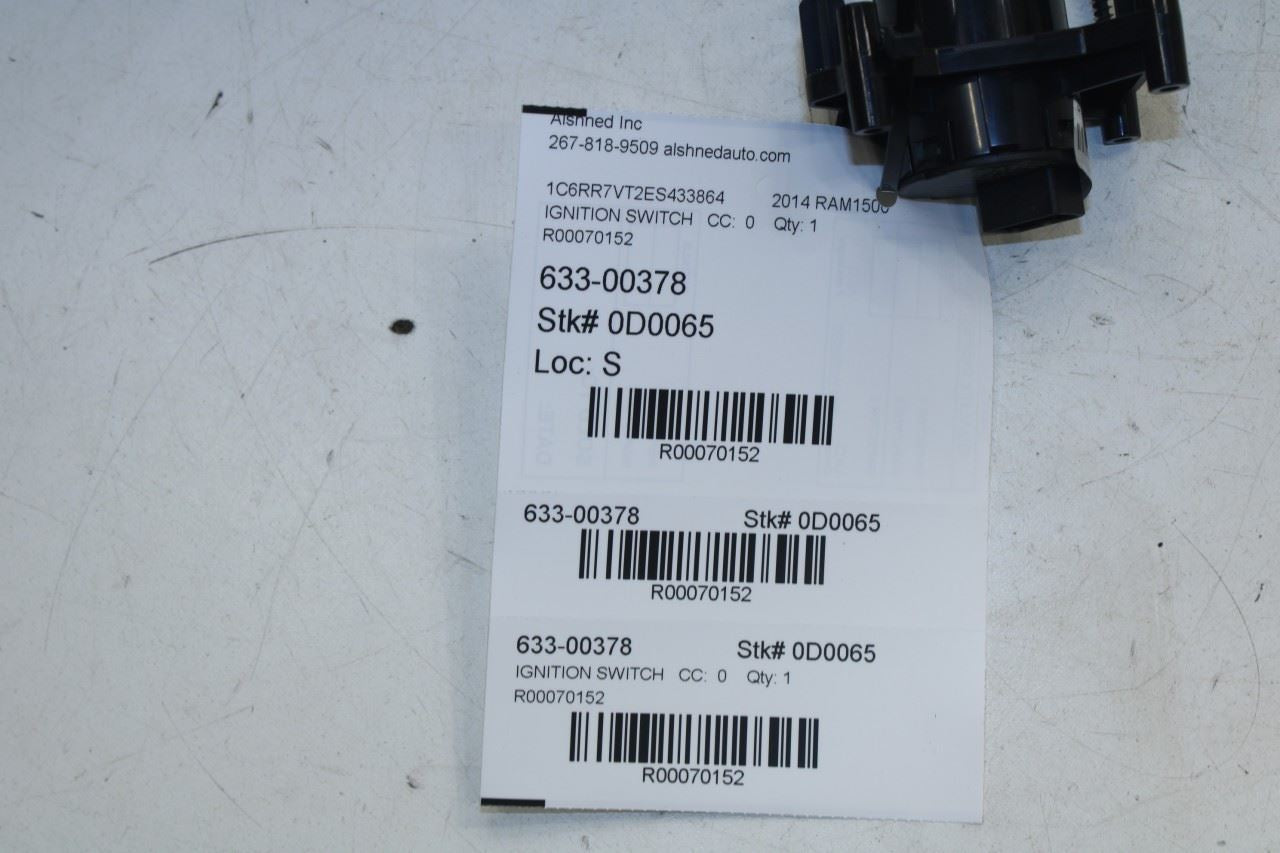 2013-16 Ram 1500 Laramie Crew Cab 5.7L Engine Start Stop Ignition Switch Button - Alshned Auto Parts