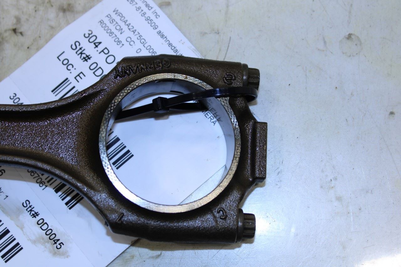 2011-2016 Porsche Panamera 4 3.6L Engine Piston Right No 3 with Connecting Rod - Alshned Auto Parts
