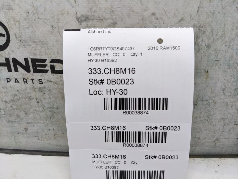 2011-2024 Ram 1500 Classic 5.7L 4WD Exhaust System Extension Pipe 55398268AH OEM - Alshned Auto Parts