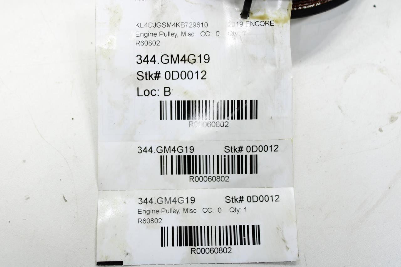 2016-2022 Buick Encore 1.4L Engine Harmonic Balancer Vibration Damper 12638583 - Alshned Auto Parts