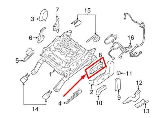 2013-20 Nissan Pathfinder Front Left Driver Adjuster Seat Switch 87066-1AB0A OEM - Alshned Auto Parts