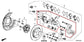 2015-2020 Acura TLX Tech Rear Left Driver Side Disc Brake Caliper 43019-TZ3-A501