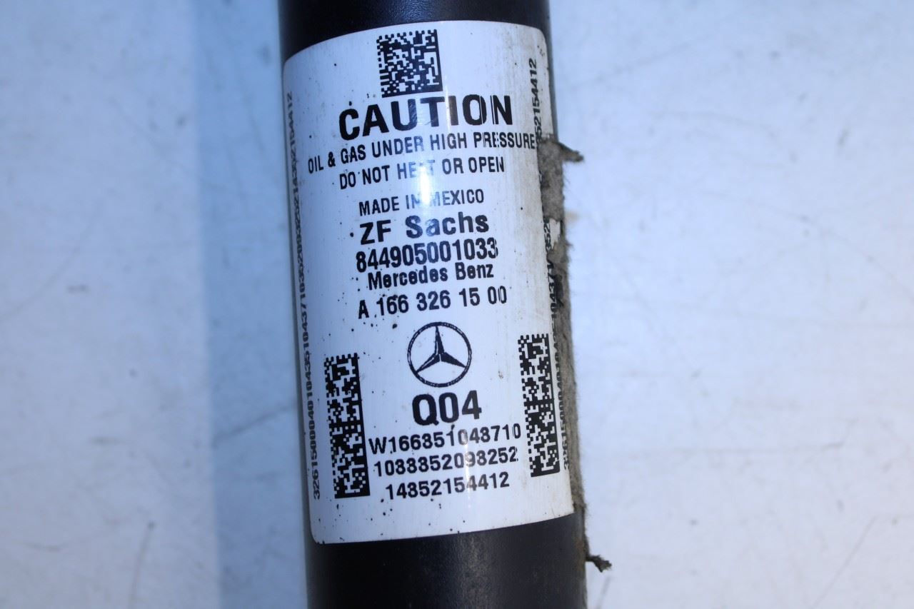 12-15 Mercedes-Benz ML350 3.5L RWD Rear Right or Left Side Shock Strut Absorber - Alshned Auto Parts