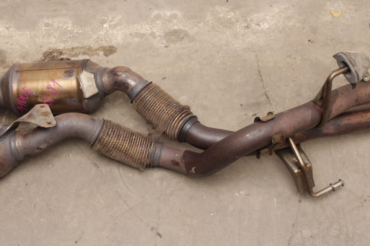 2011-2018 Porsche Cayenne Platinum 3.6L Front Left and Right Exhaust System Pipe - Alshned Auto Parts