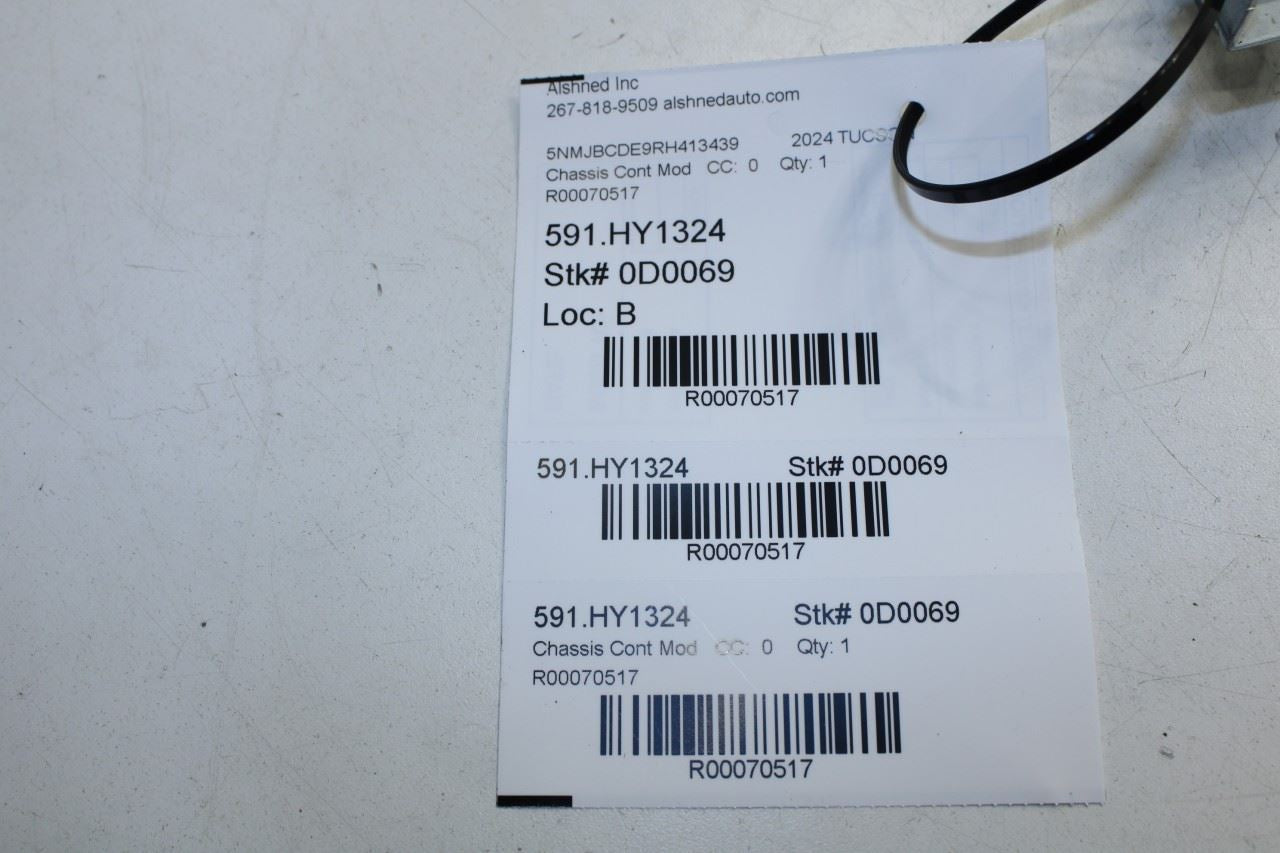 2022-2025 Hyundai Tucson SEL Anti-Theft Ignition Immobilizer Control Module - Alshned Auto Parts