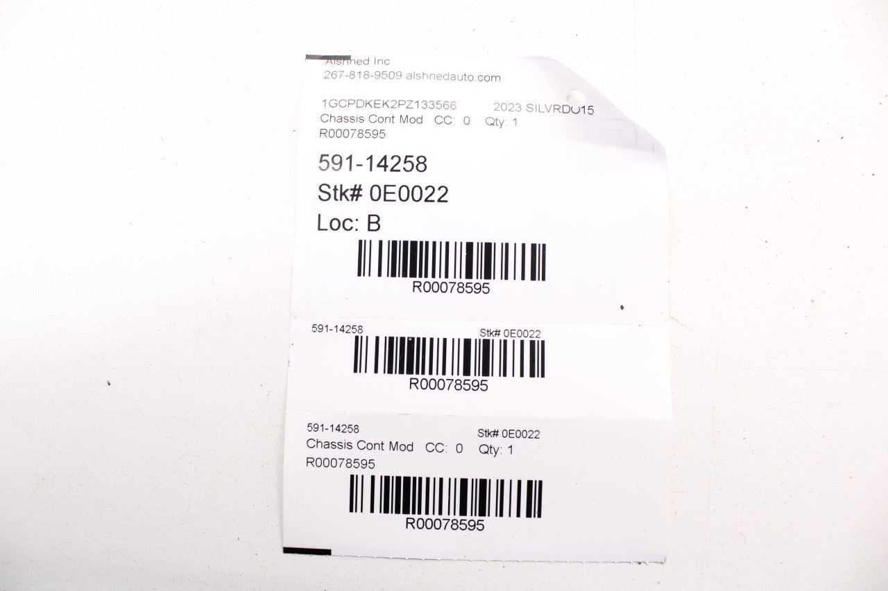 22-2024 Chevrolet Silverado LT-L Serial Data Gateway Control Module 13550127 OEM - Alshned Auto Parts