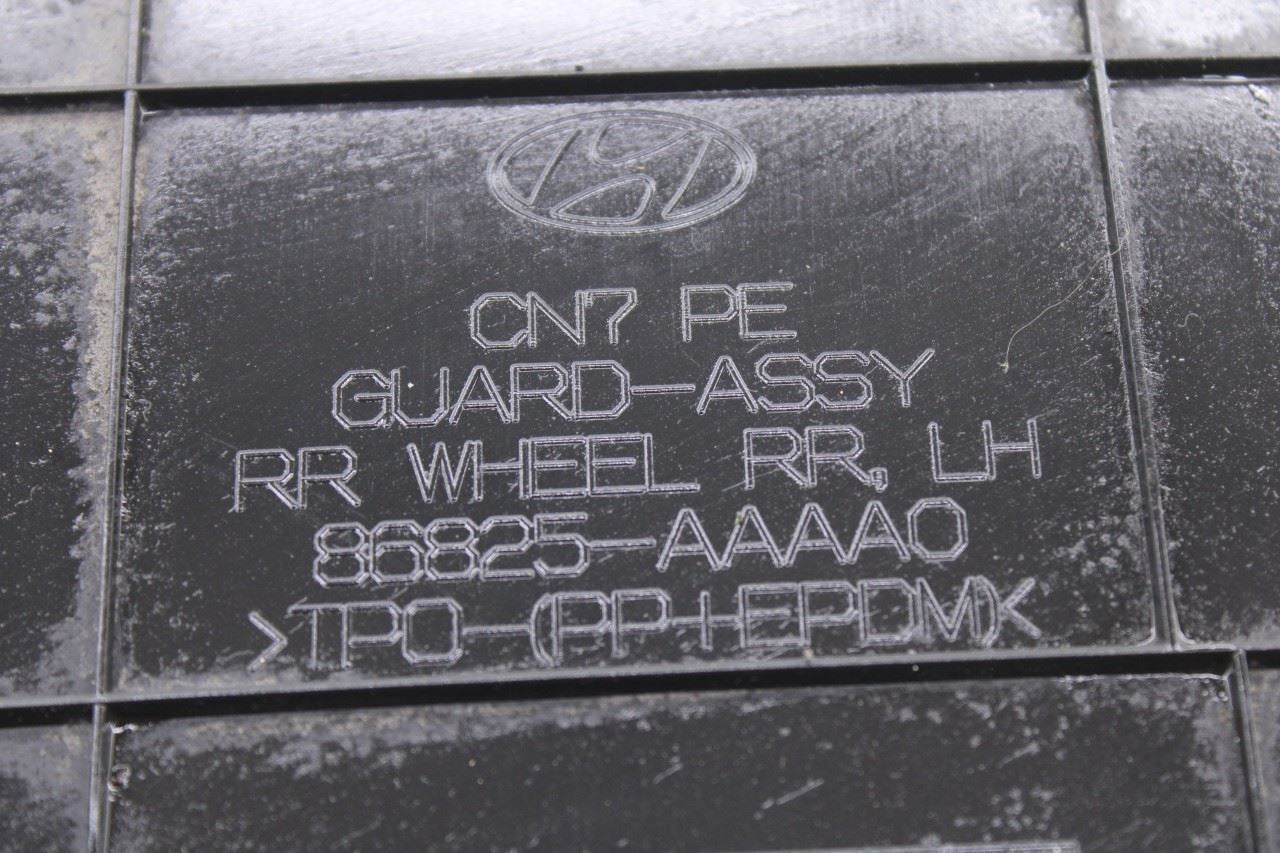 2021-26 Hyundai Elantra SE Rear Left Driver Side Wheelhouse Liner Splash Shield5