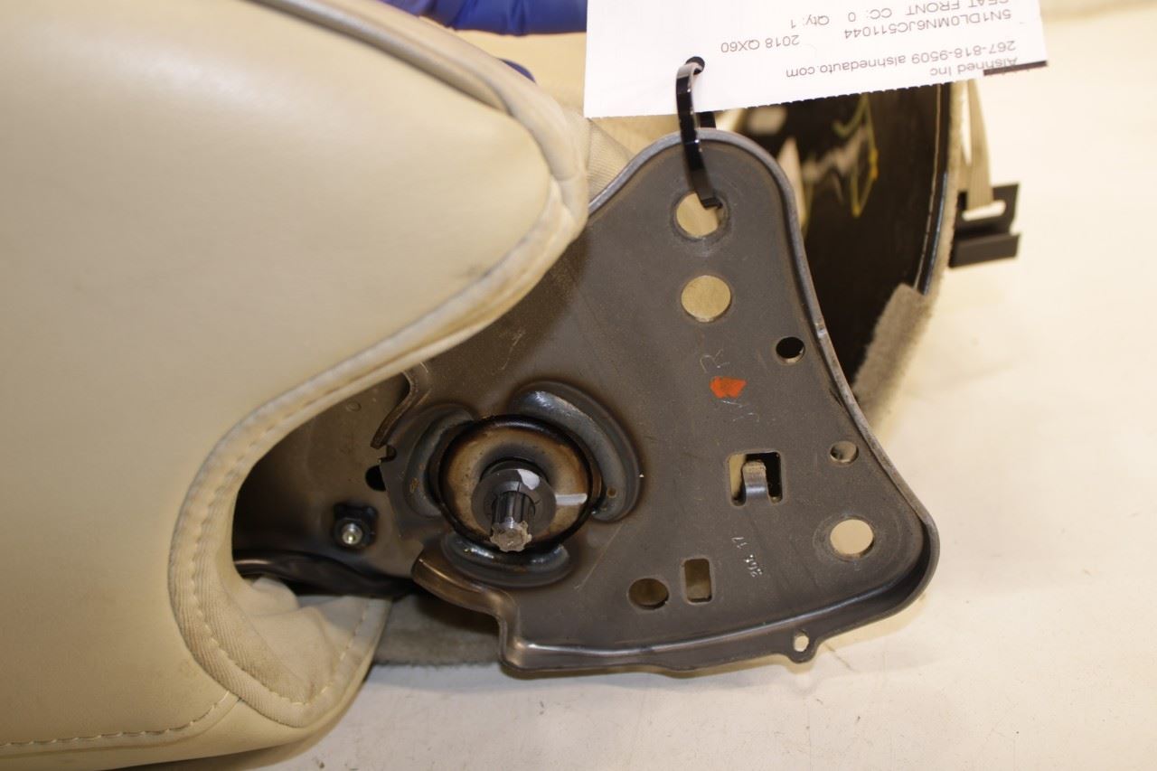 16-19 Infiniti QX60 3.5L Front Seat Passenger Right Side Backrest Upper Cushion - Alshned Auto Parts