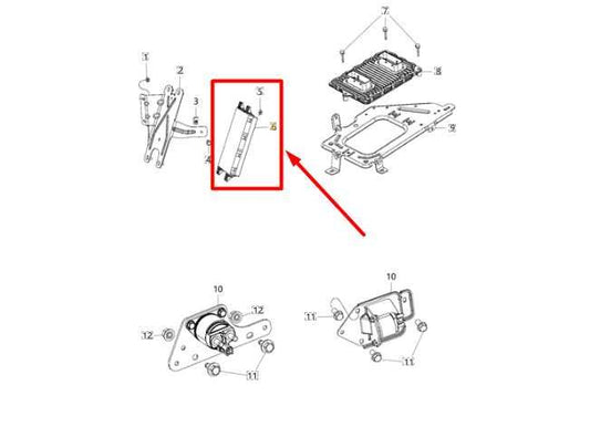 2017 Ram 1500 BCM Body Control Module 68320319AB OEM - Alshned Auto Parts