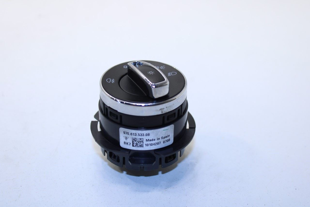 11-16 Porsche Panamera 4 3.6L Dashboard Driver LH Side Headlight Control Switch - Alshned Auto Parts