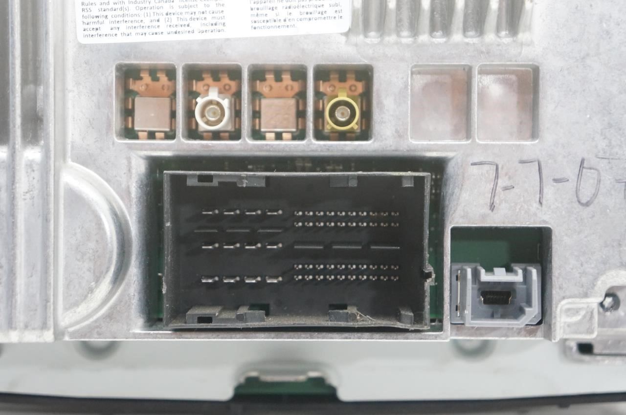 2014-16 Fiat 500 Harman Navi Audio Radio Receiver Uconnect w/ Display 735577843 - Alshned Auto Parts