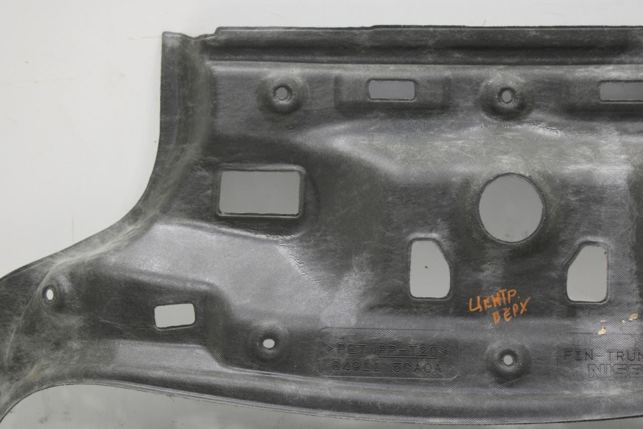 17-22 Infiniti Q60 Luxe Trunk Luggage Compartment Upper Finish Trim Cover Panel - Alshned Auto Parts