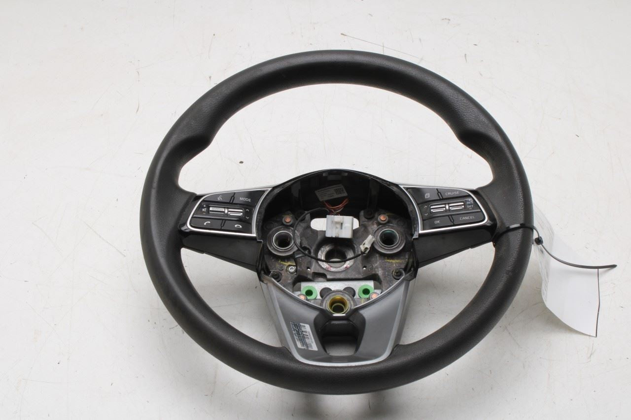 19-21 Kia Forte LXS 2.0L FWD Steering Wheel w/ Control Buttons 56100M7260B2C OEM - Alshned Auto Parts