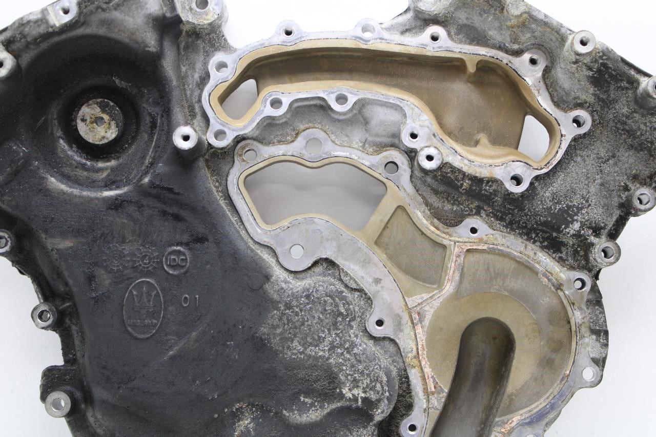 2014-2016 Maserati Ghibli 3.0L V6 Engine Timing Chain Cover Plate 910507 OEM - Alshned Auto Parts