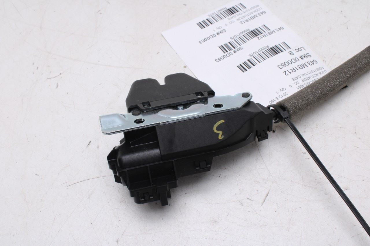 2010-2016 Mercedes-Benz E350 Sport 4MATIC Rear Trunk Lid Latch Lock Actuator - Alshned Auto Parts