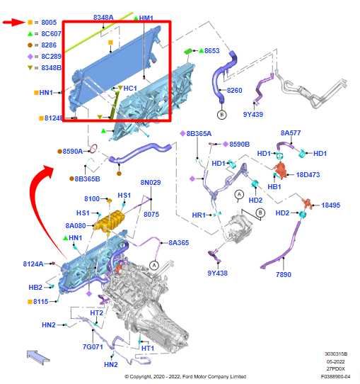 2015-20 Ford F150 XL 2.7L Engine Motor Water Cooling Radiator HL3Z-8005-C *ReaD* - Alshned Auto Parts