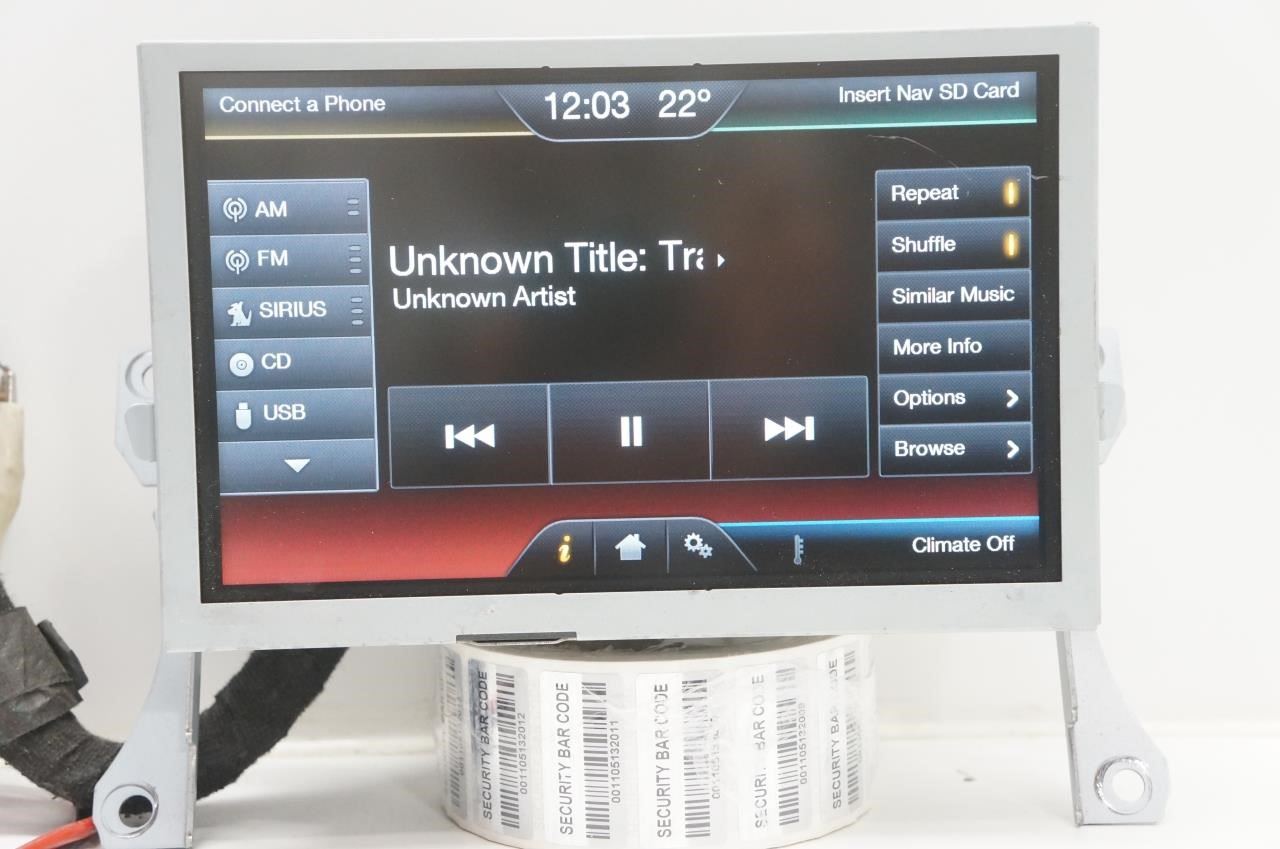 2013-2015 Ford F250 SD Sync 2 Dash Information 8'' Display Screen DC3T-18B955-FC - Alshned Auto Parts