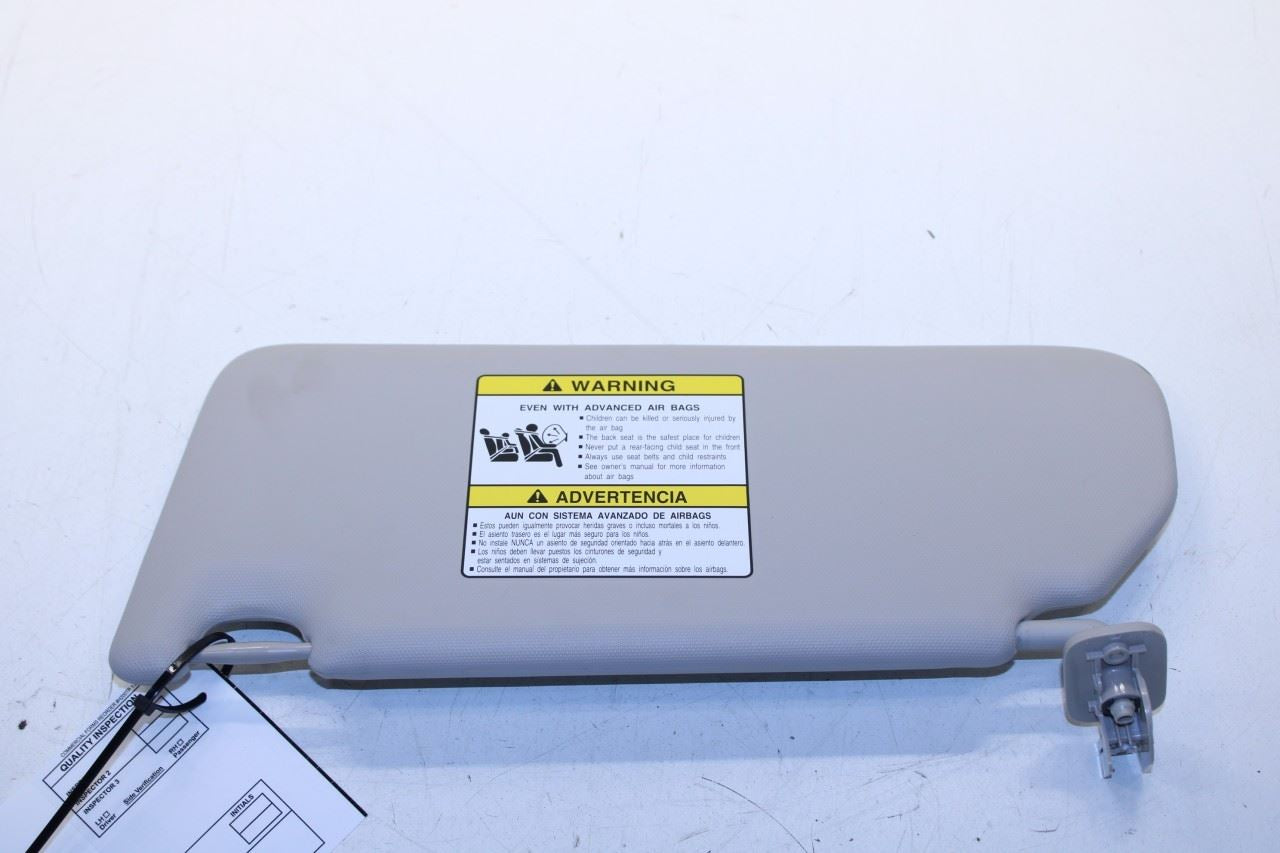 18-25 Mitsubishi Eclipse Cross ES Front Passenger Right Side Sun Visor w/ Mirror - Alshned Auto Parts