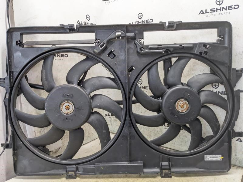 2013-2016 Audi A4 Dual Radiator Cooling Fan Motor Assembly 8K0121003 OEM *ReaD* - Alshned Auto Parts