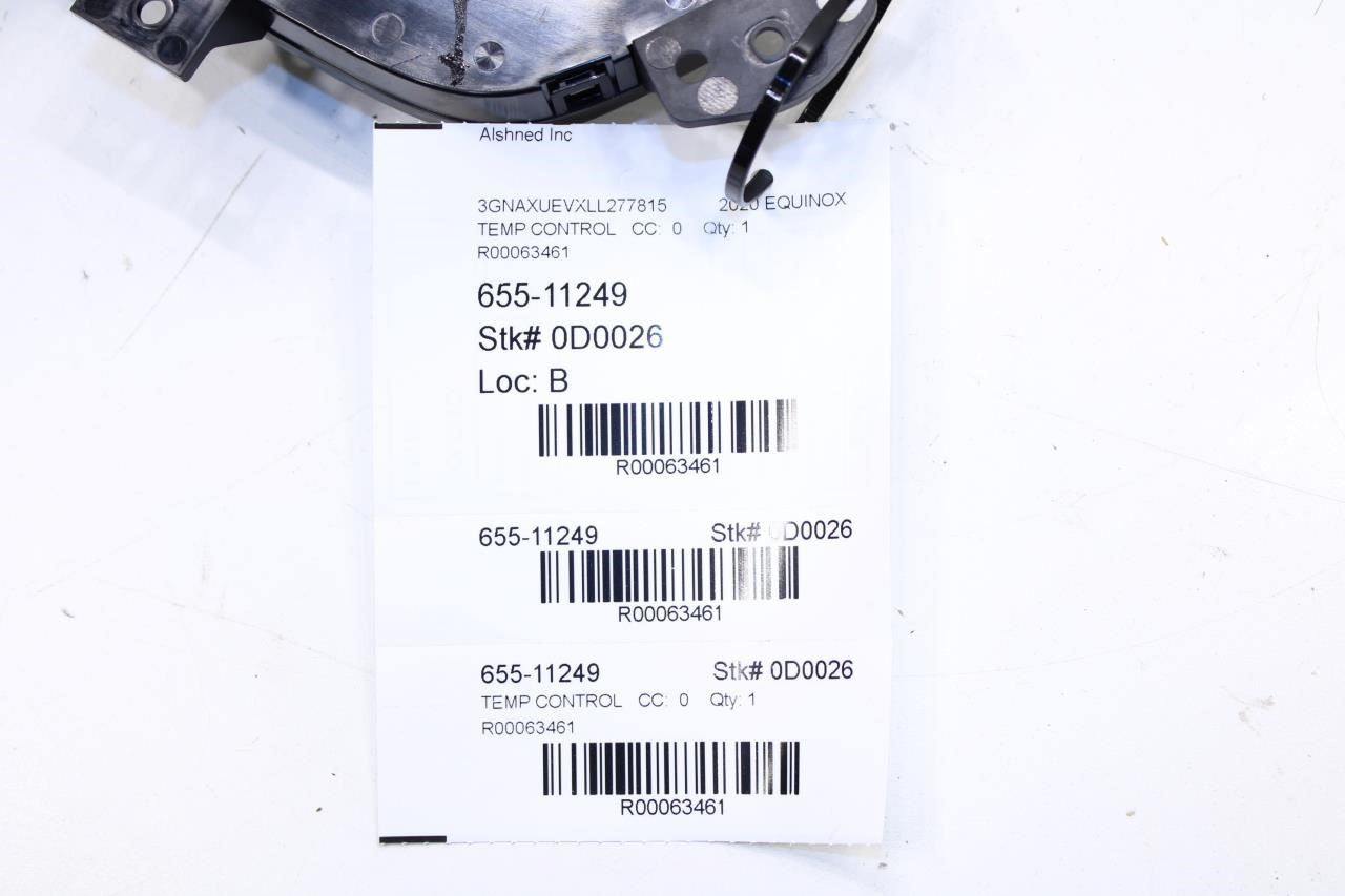 2020-2024 Chevrolet Equinox LT AC Heater Temperature Climate Control 84612975 - Alshned Auto Parts