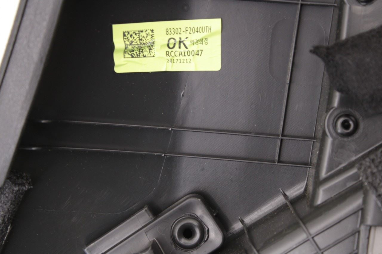 2016-18 Hyundai Elantra Value Edition Rear Right Door Trim Panel 83306-F2040-UTH - Alshned Auto Parts