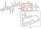 2007-2011 Toyota Camry LE Dash Upper Defroster Grille Cover Panel 55981-06040-B1 - Alshned Auto Parts