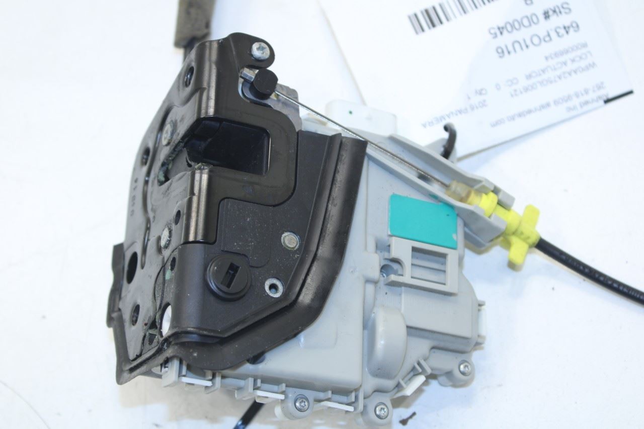 12-16 Porsche Panamera 4 Rear Right Side Door Lock Latch Actuator 9A7-839-116-07 - Alshned Auto Parts
