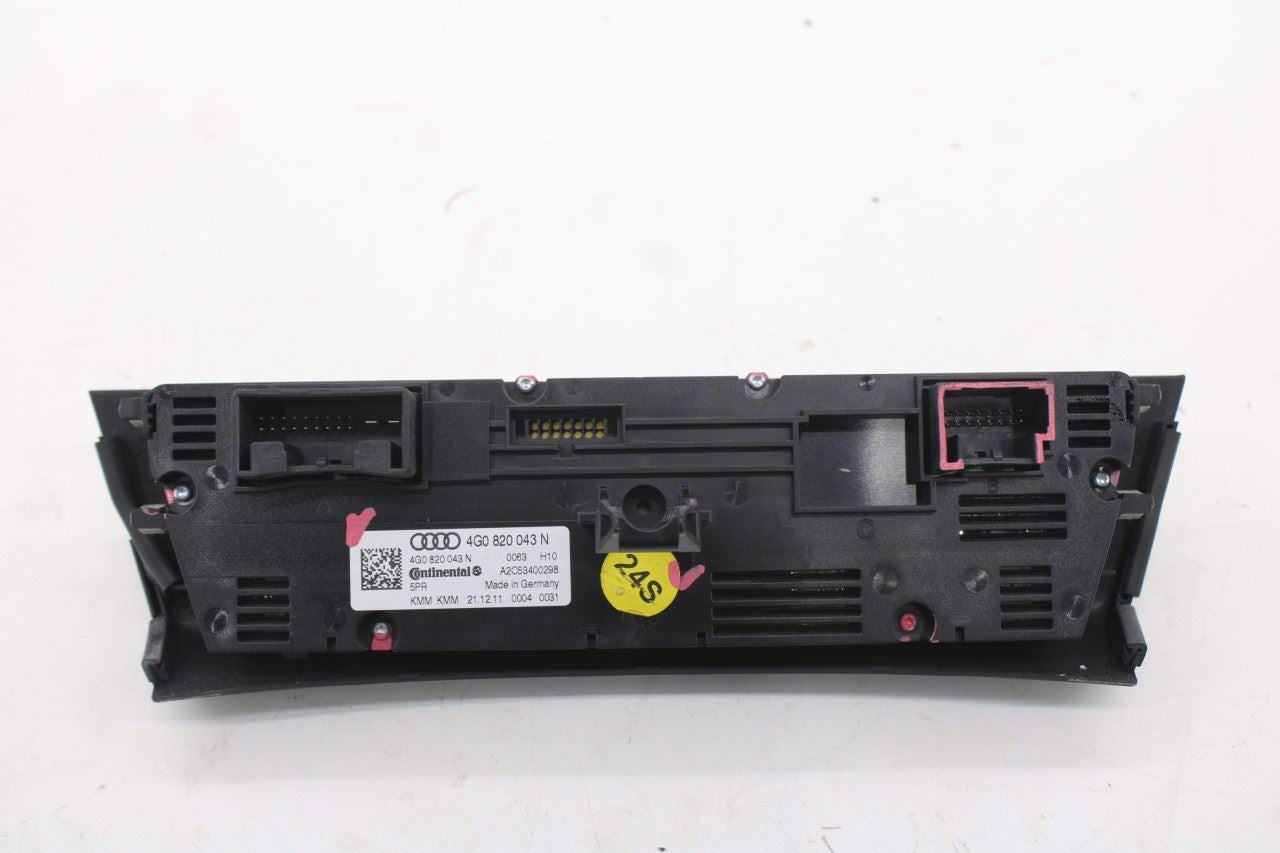 2012-2015 Audi A7 Premium Dash AC Heater Temperature Climate Control Panel8