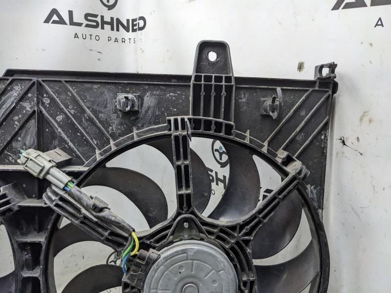 2010-15 Nissan Rogue S 2.5L Dual Radiator Cooling Fan Motor Assy 21481-JG70A OEM - Alshned Auto Parts