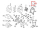 17-22 Nissan Rogue Sport SL AWD Front Right and Left Side Seat Headrest Set of 2 - Alshned Auto Parts