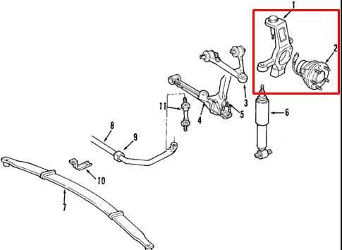 1997-2004 Chevrolet Corvette Rear Left Driver Side Spindle Knuckle Hub 10332529 - Alshned Auto Parts