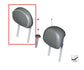 2014-24 Mini Hardtop Cooper Rear Right Side 2nd Row Seat Backrest Upper Cushion2