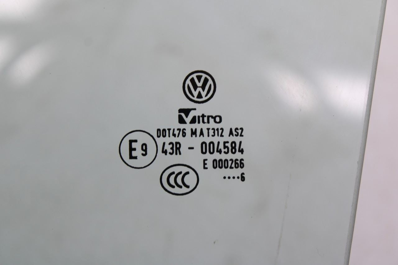 2011-2018 Volkswagen Jetta Sport Rear Left Door Window Movable Glass 5C6-845-0254