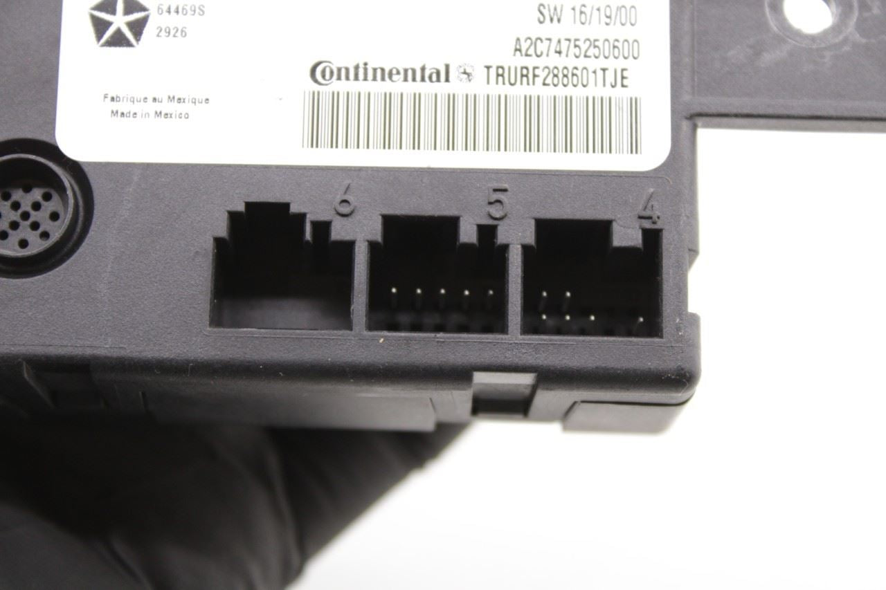 17-2020 Chrysler Pacifica Limited Rear Right Door Control Module 68225096AF OEM - Alshned Auto Parts