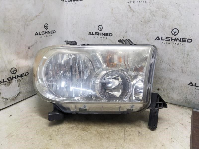 2007-2013 Toyota Tundra Front Right Passenger Headlight Lamp 81110-0C050 OEM - Alshned Auto Parts