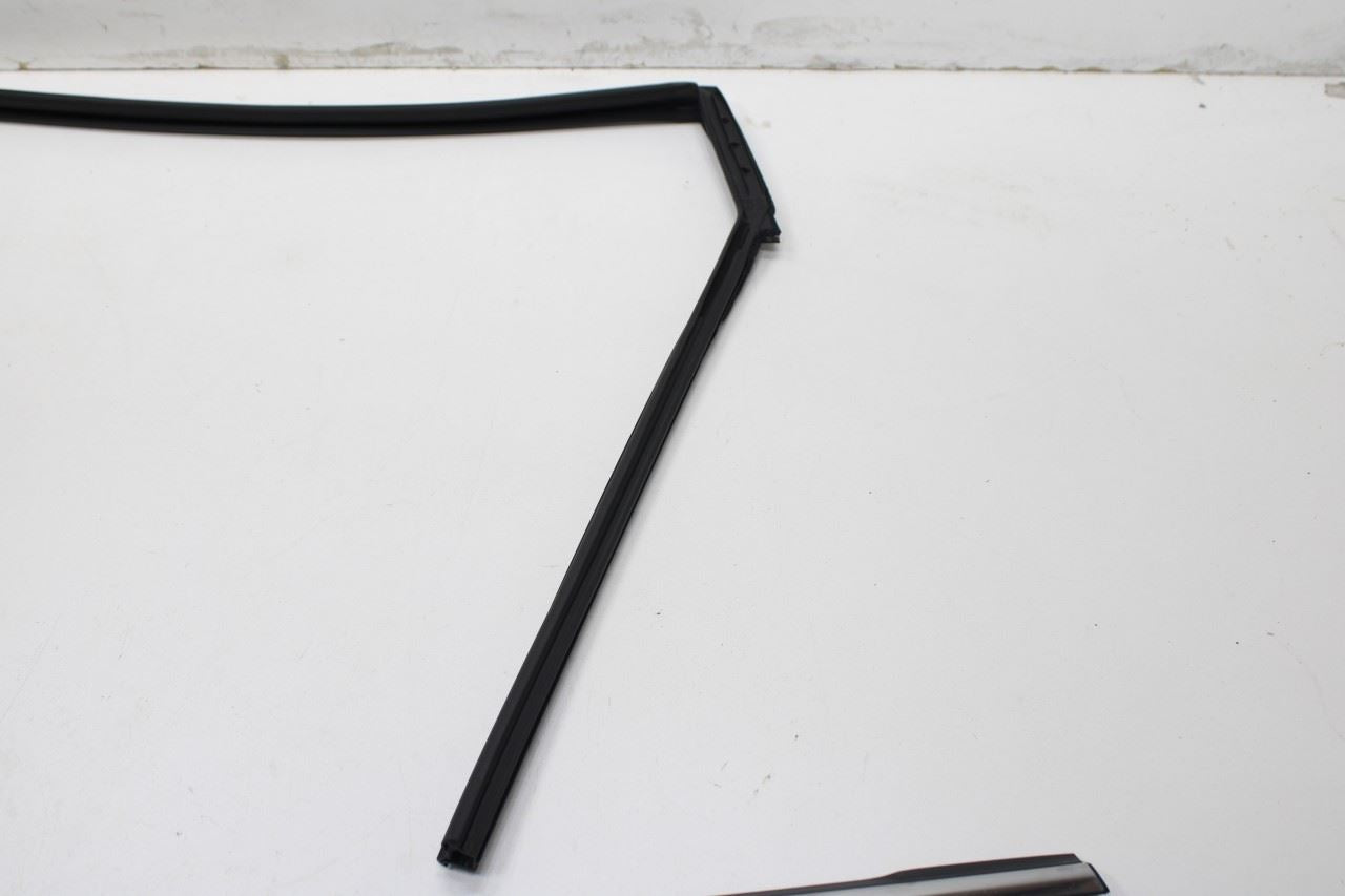 17-22 Nissan Rogue Sport SL AWD RR RH Door Run Channel Belt Outer Inner Molding - Alshned Auto Parts
