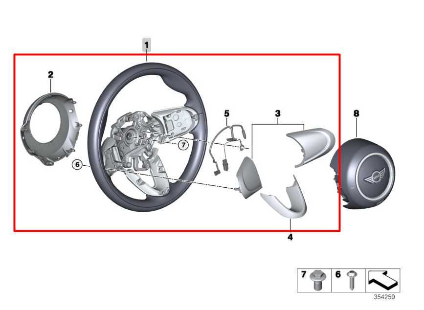 2015-2021 Mini Hardtop Cooper 1.5L FWD Steering Wheel Leather w/ Control Buttons - Alshned Auto Parts