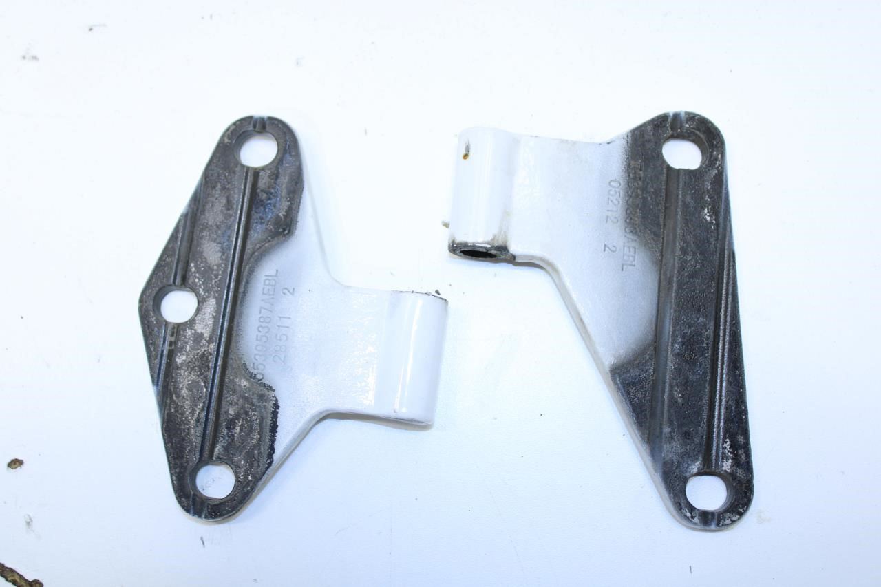 07-16 Jeep Wrangler Front LH Door Hinge Upper and Lower Set w/ Bolts 55395387AE - Alshned Auto Parts